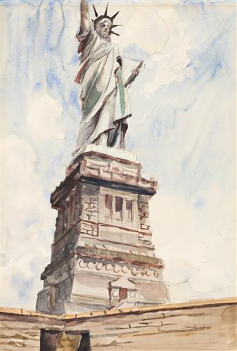 REGINALD MARSH The Statue of Liberty.